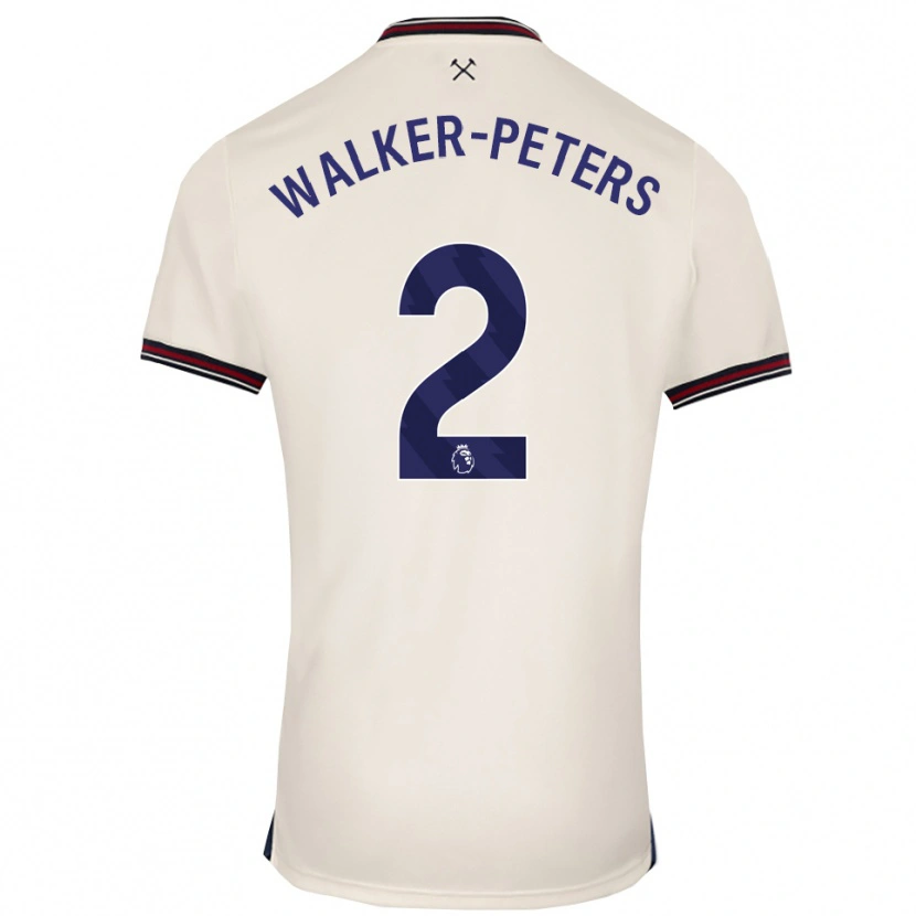 Danxen Dětské Kyle Walker-Peters #2 Smetanově Bílá Daleko Hráčské Dresy 2025/26 Dres