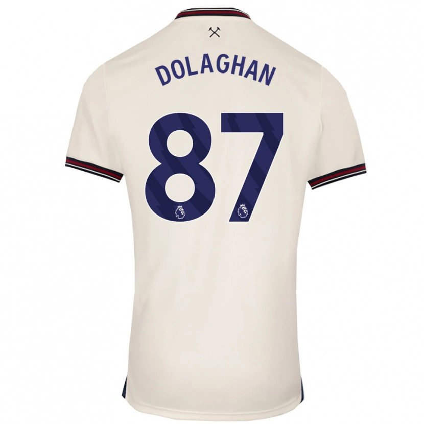 Danxen Dětské Brad Dolaghan #87 Smetanově Bílá Daleko Hráčské Dresy 2025/26 Dres