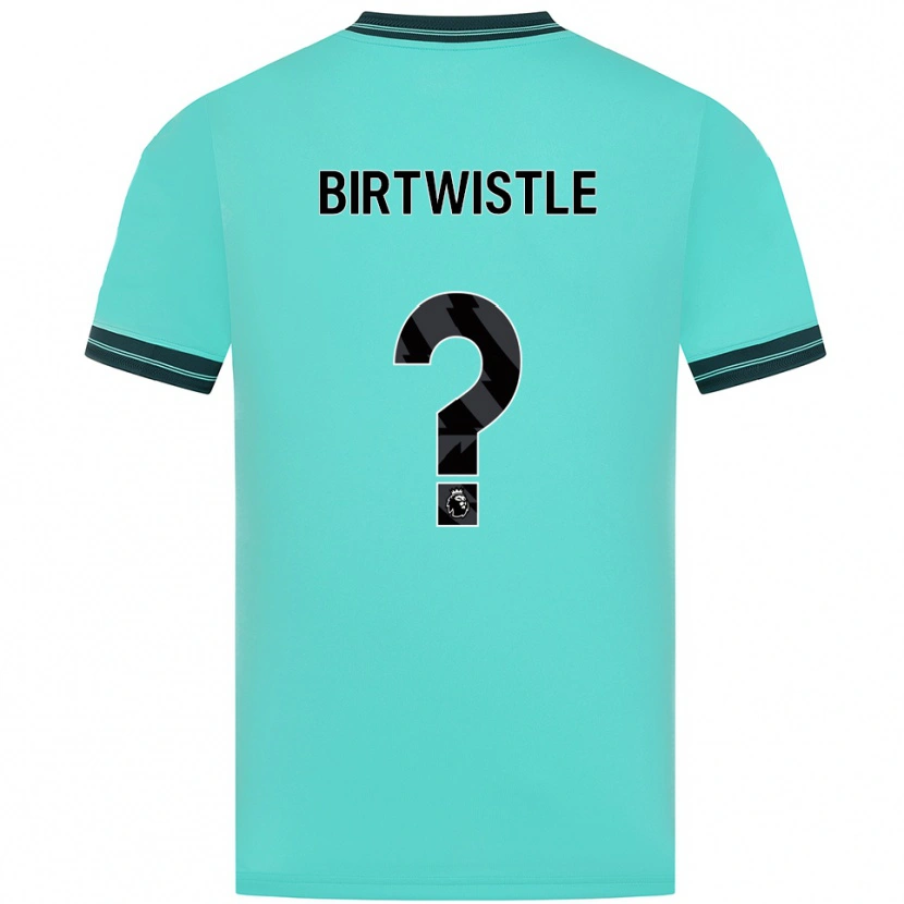 Danxen Dětské Harry Birtwistle #0 Nebesky Modrá Zelená Daleko Hráčské Dresy 2025/26 Dres