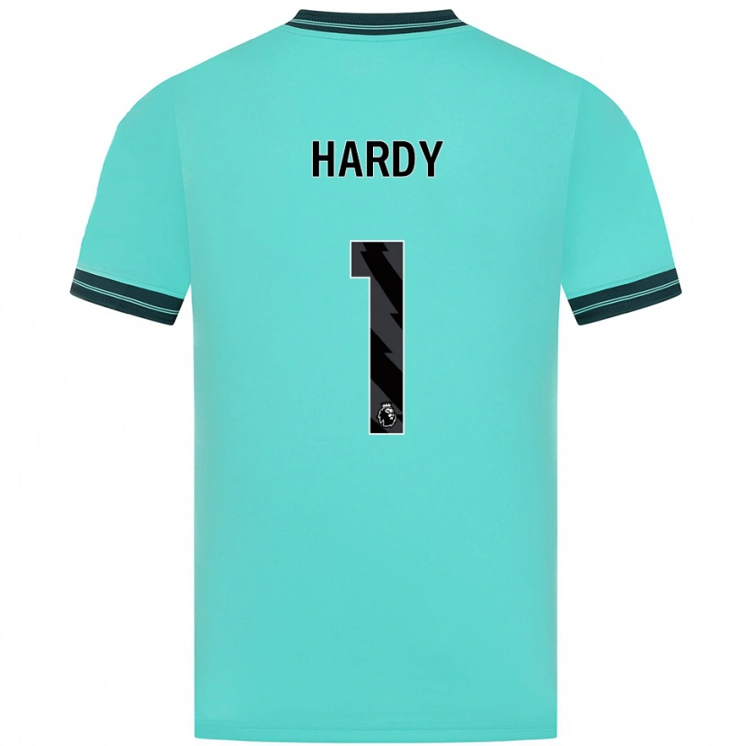 Danxen Dětské George Hardy #1 Nebesky Modrá Zelená Daleko Hráčské Dresy 2025/26 Dres