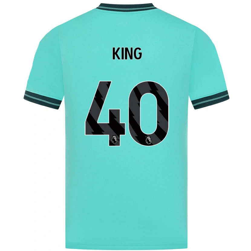 Danxen Dětské Tom King #40 Nebesky Modrá Zelená Daleko Hráčské Dresy 2025/26 Dres