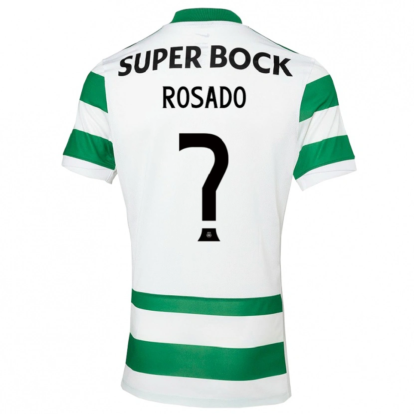 Danxen Pánské Alexandre Rosado #0 Zelená Bílá Domů Hráčské Dresy 2025/26 Dres