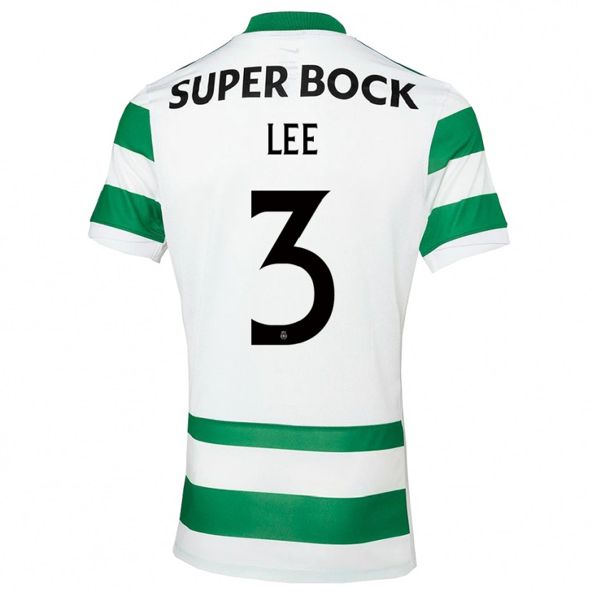 Danxen Pánské Afonso Lee #3 Zelená Bílá Domů Hráčské Dresy 2025/26 Dres