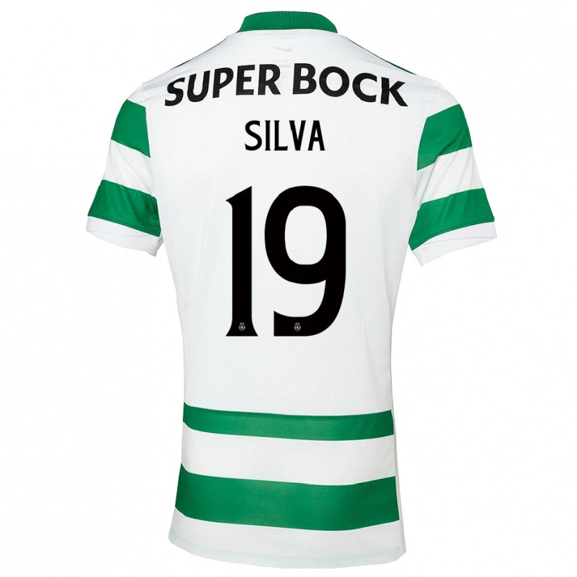 Danxen Pánské Diana Silva #19 Zelená Bílá Domů Hráčské Dresy 2025/26 Dres