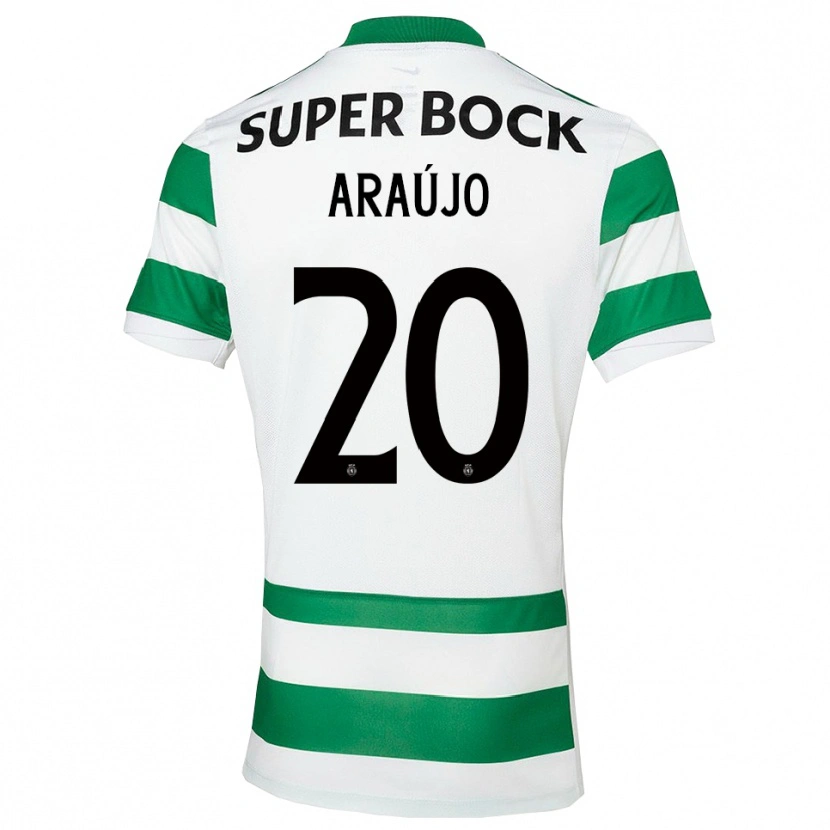 Danxen Pánské Maxi Araújo #20 Zelená Bílá Domů Hráčské Dresy 2025/26 Dres