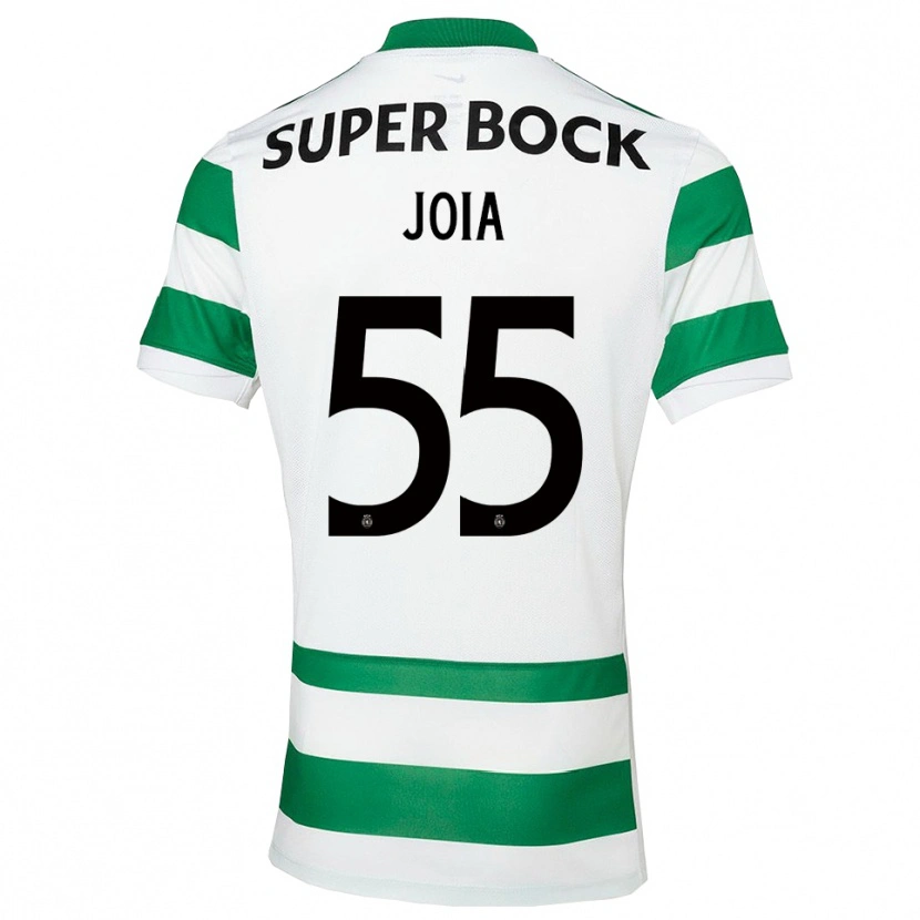 Danxen Pánské Carolina Joia #55 Zelená Bílá Domů Hráčské Dresy 2025/26 Dres