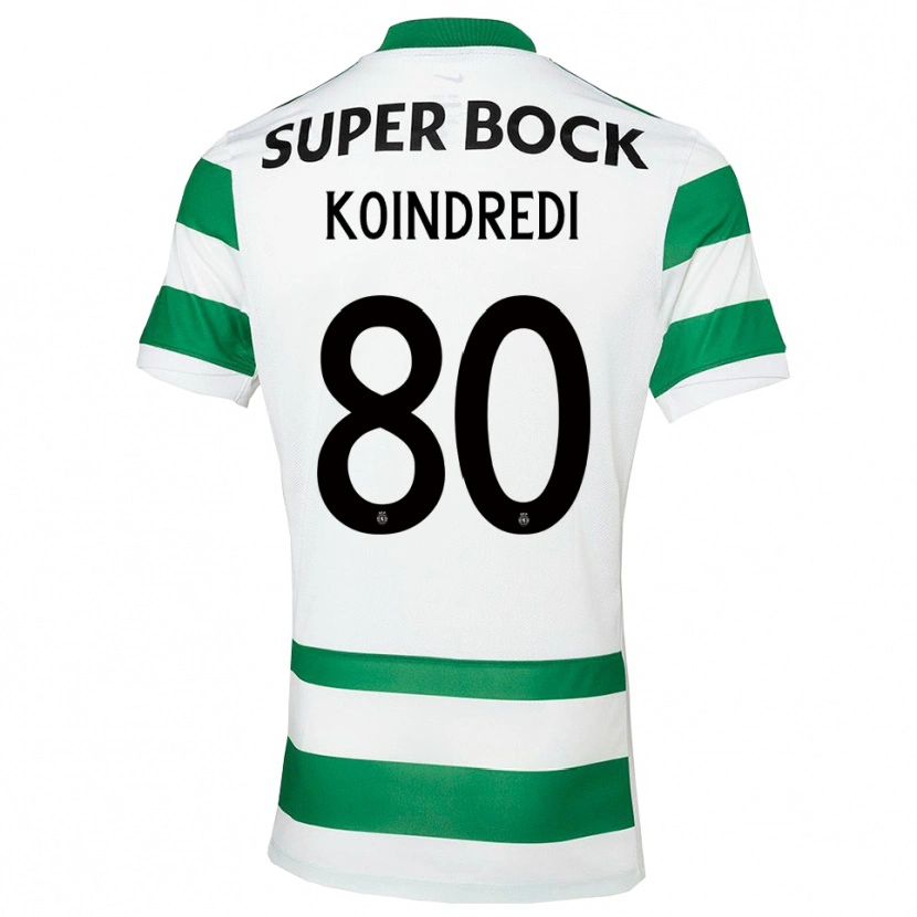 Danxen Pánské Koba Koindredi #80 Zelená Bílá Domů Hráčské Dresy 2025/26 Dres
