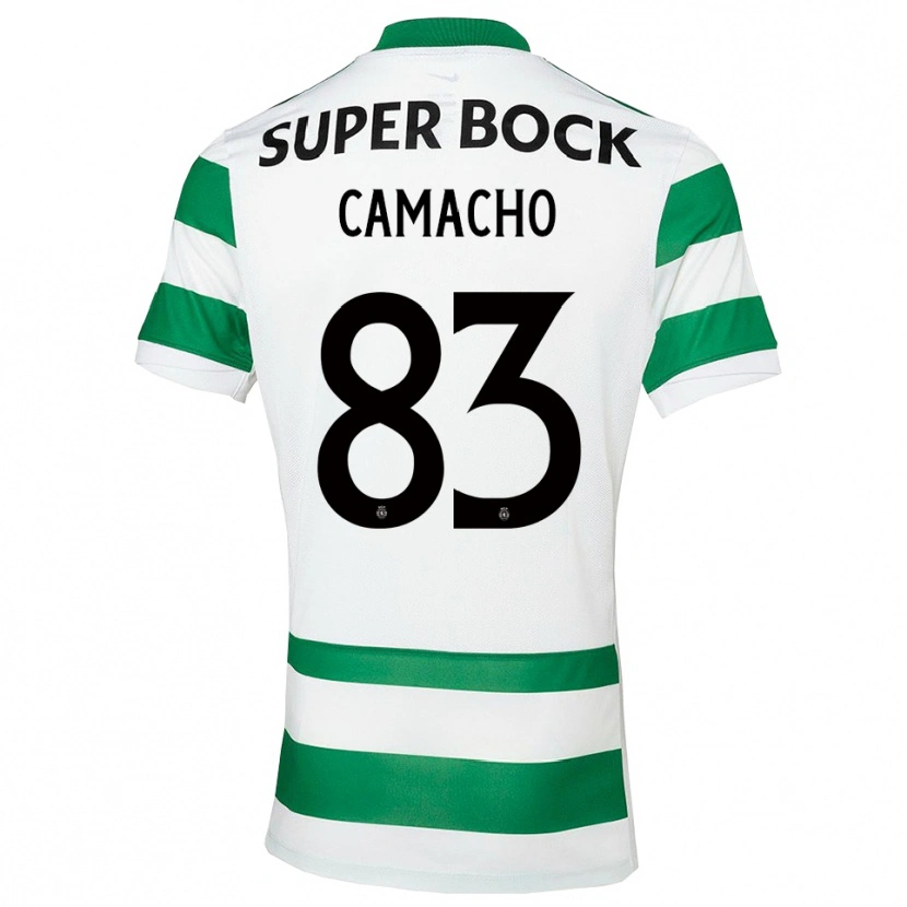 Danxen Pánské Rafael Camacho #83 Zelená Bílá Domů Hráčské Dresy 2025/26 Dres