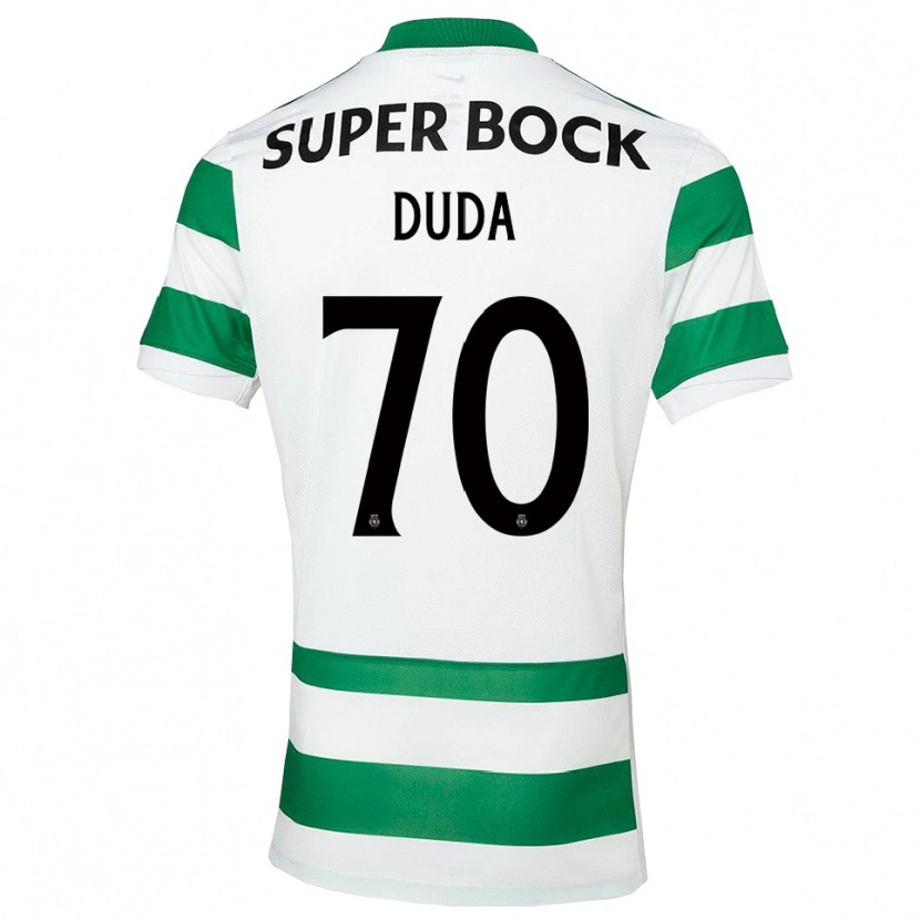 Danxen Pánské Dudá #70 Zelená Bílá Domů Hráčské Dresy 2025/26 Dres