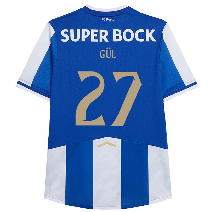 Danxen Pánské Deniz Gül #27 Modrá Bílá Domů Hráčské Dresy 2025/26 Dres