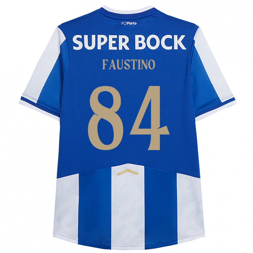 Danxen Pánské Levi Faustino #84 Modrá Bílá Domů Hráčské Dresy 2025/26 Dres