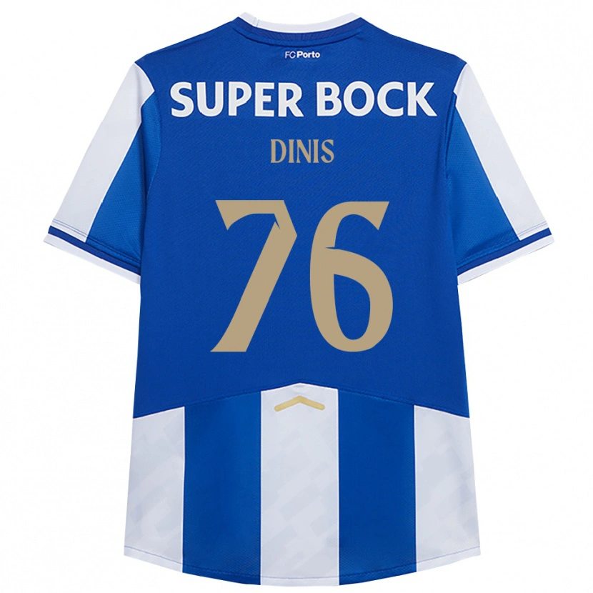 Danxen Pánské Dinis #76 Modrá Bílá Domů Hráčské Dresy 2025/26 Dres