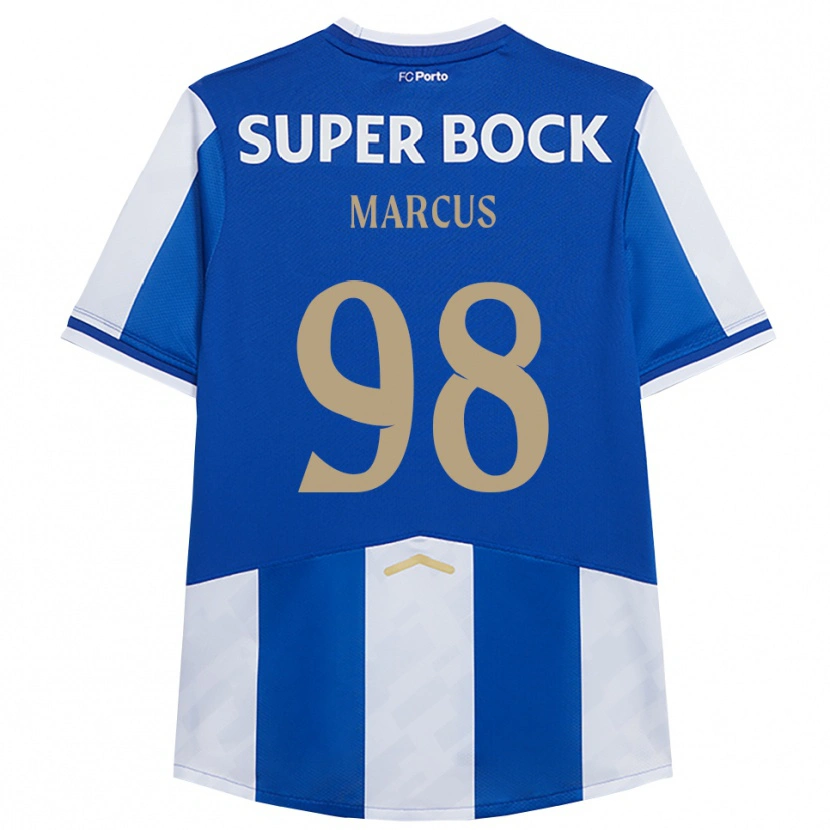 Danxen Pánské Abraham Marcus #98 Modrá Bílá Domů Hráčské Dresy 2025/26 Dres