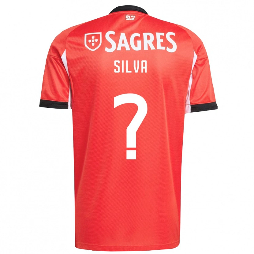 Danxen Pánské Cassiano Silva #0 Červená Bílá Domů Hráčské Dresy 2025/26 Dres