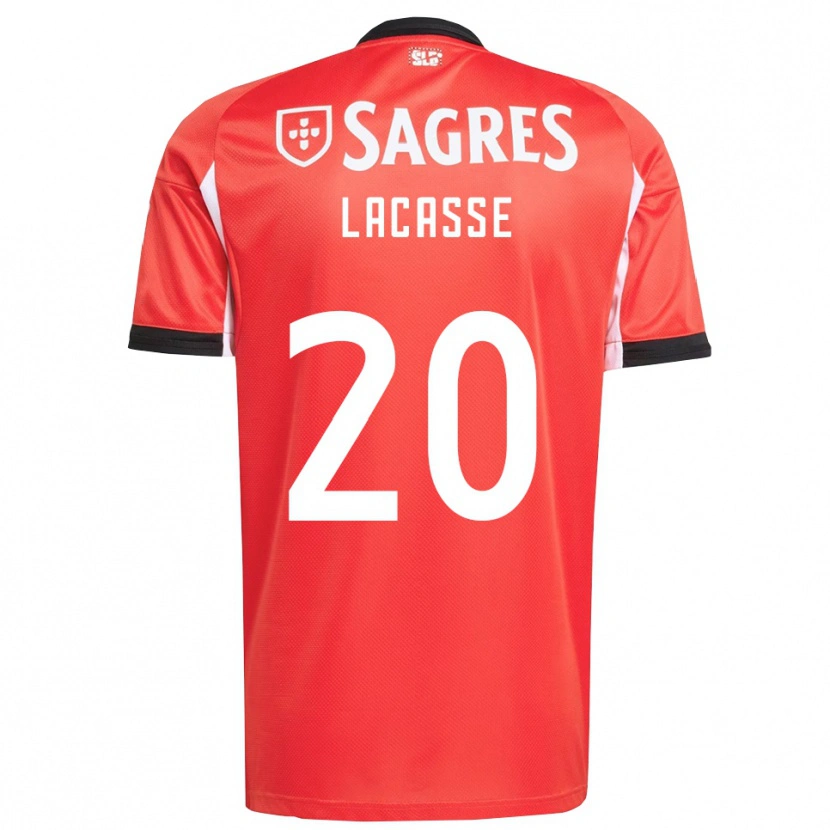 Danxen Pánské Cloe Lacasse #20 Červená Bílá Domů Hráčské Dresy 2025/26 Dres