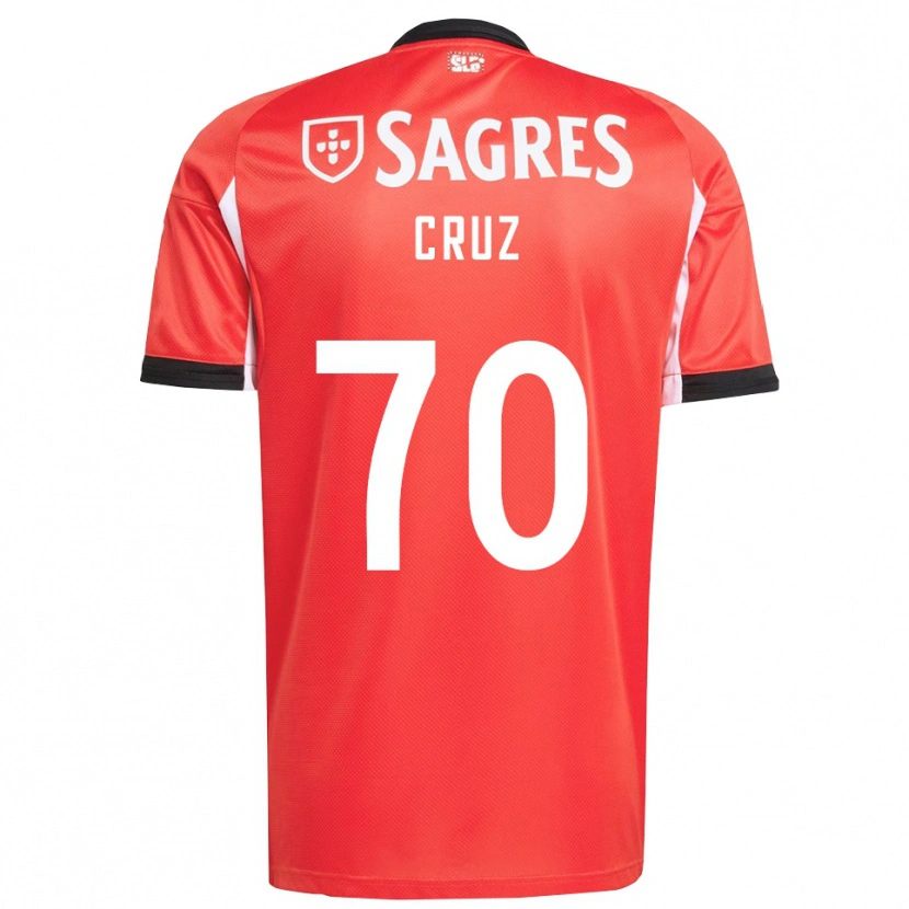 Danxen Pánské Filipe Cruz #70 Červená Bílá Domů Hráčské Dresy 2025/26 Dres
