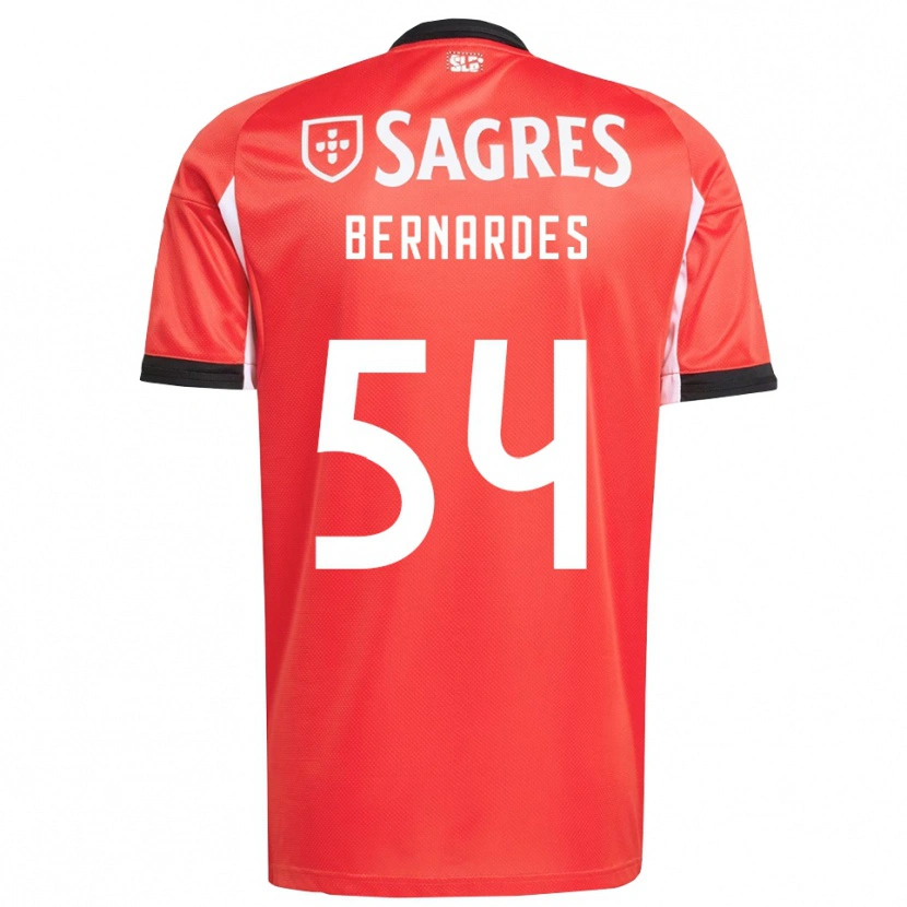 Danxen Pánské Francisco Neto #54 Červená Bílá Domů Hráčské Dresy 2025/26 Dres