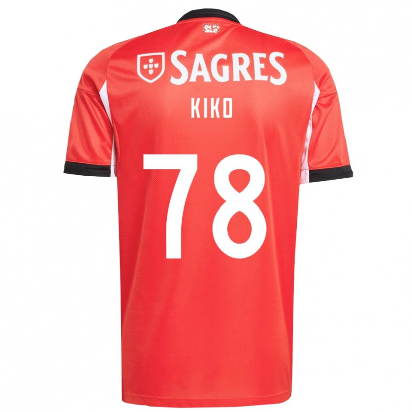 Danxen Pánské Kiko #78 Červená Bílá Domů Hráčské Dresy 2025/26 Dres