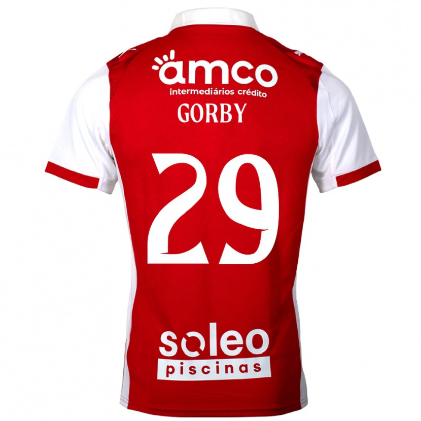 Danxen Pánské Gorby #29 Červená Bílá Domů Hráčské Dresy 2025/26 Dres