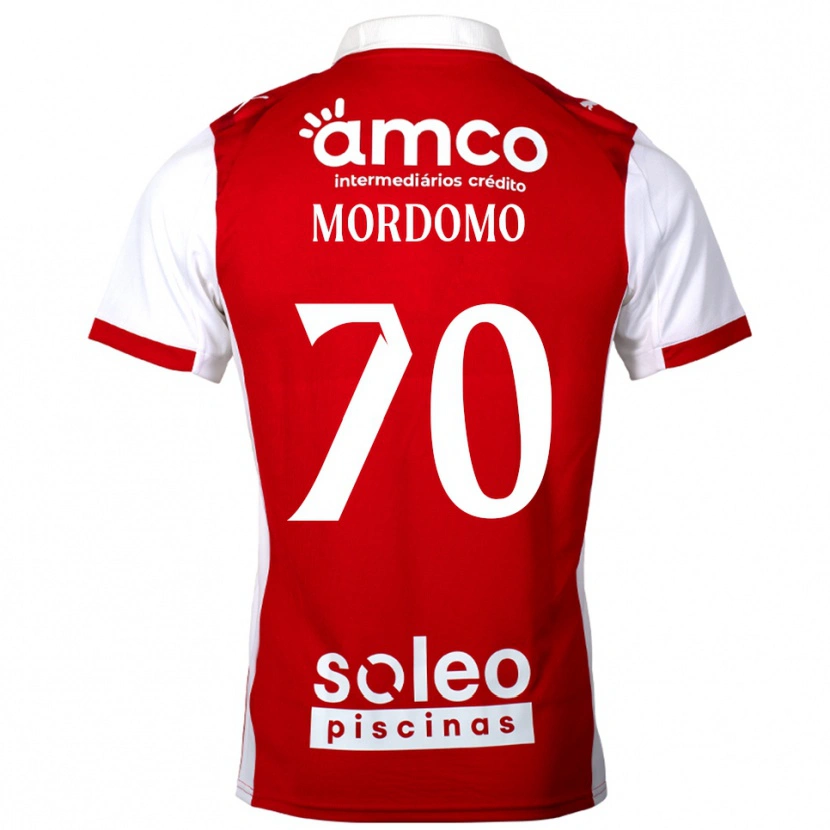 Danxen Pánské Mordomo #70 Červená Bílá Domů Hráčské Dresy 2025/26 Dres