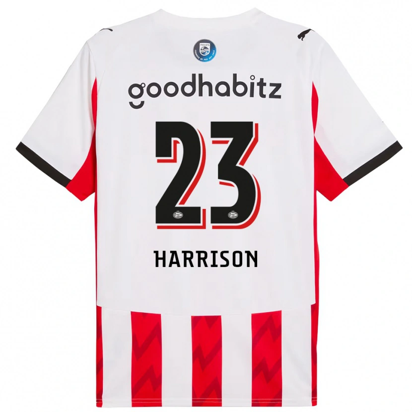 Danxen Pánské Amy Harrison #23 Červená Bílá Domů Hráčské Dresy 2025/26 Dres