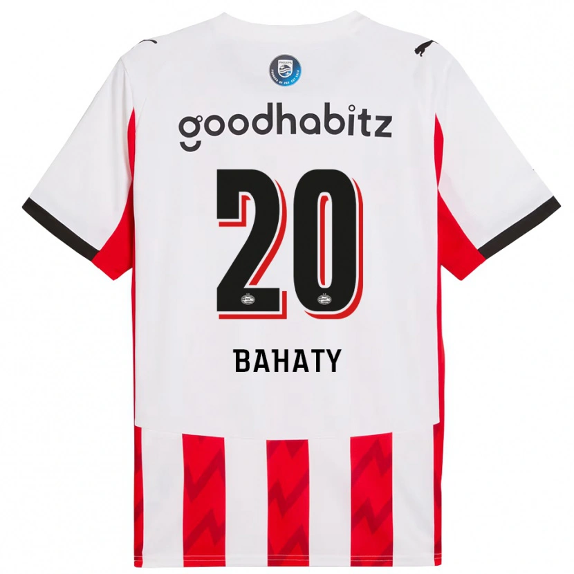Danxen Pánské Manuel Bahaty #20 Červená Bílá Domů Hráčské Dresy 2025/26 Dres