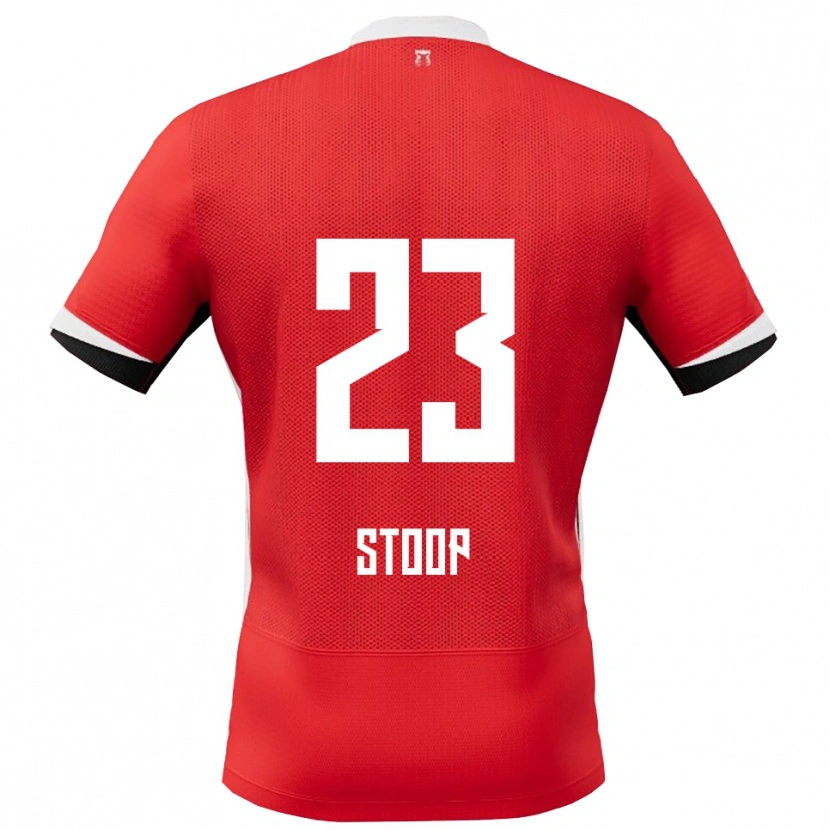 Danxen Pánské Maudy Stoop #23 Červená Bílá Domů Hráčské Dresy 2025/26 Dres