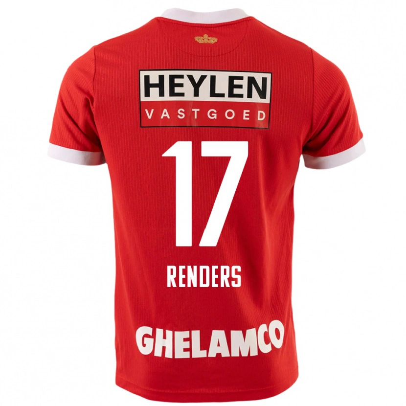 Danxen Pánské Semm Renders #17 Červená Bílá Domů Hráčské Dresy 2025/26 Dres