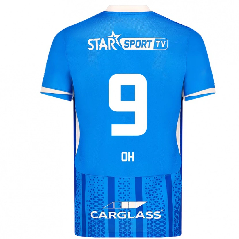 Danxen Pánské Hyeon-Gyu Oh #9 Modrá Bílá Domů Hráčské Dresy 2025/26 Dres