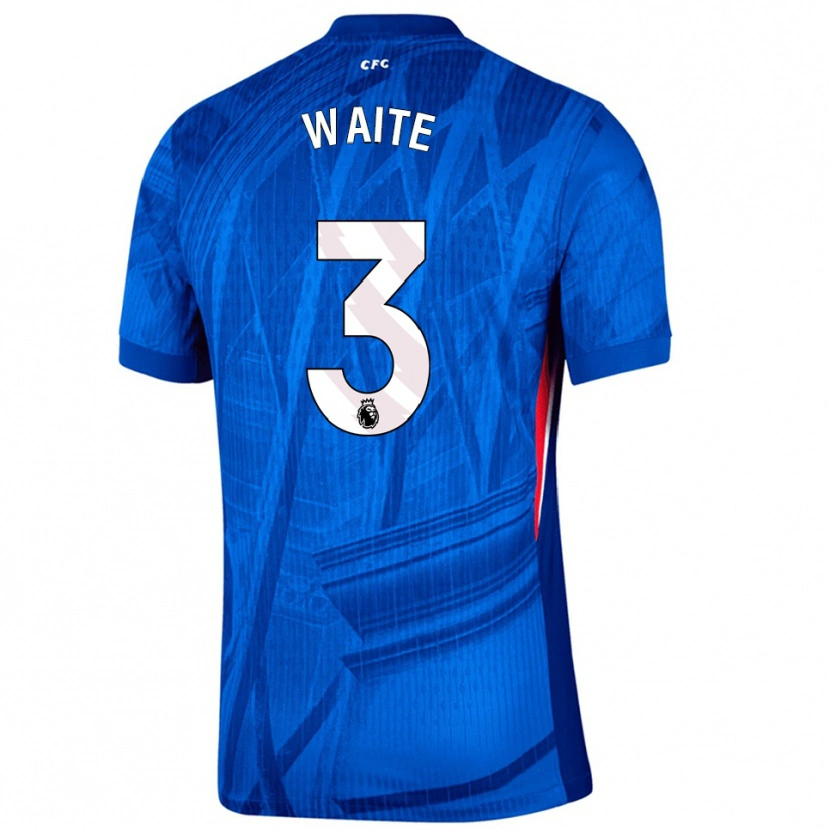 Danxen Pánské Dante Waite #3 Modrá Bílá Domů Hráčské Dresy 2025/26 Dres