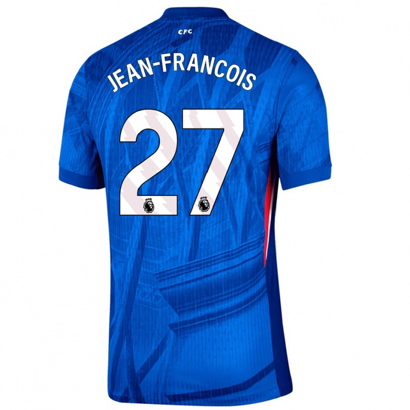 Danxen Pánské Oriane Jean-Francois #27 Modrá Bílá Domů Hráčské Dresy 2025/26 Dres