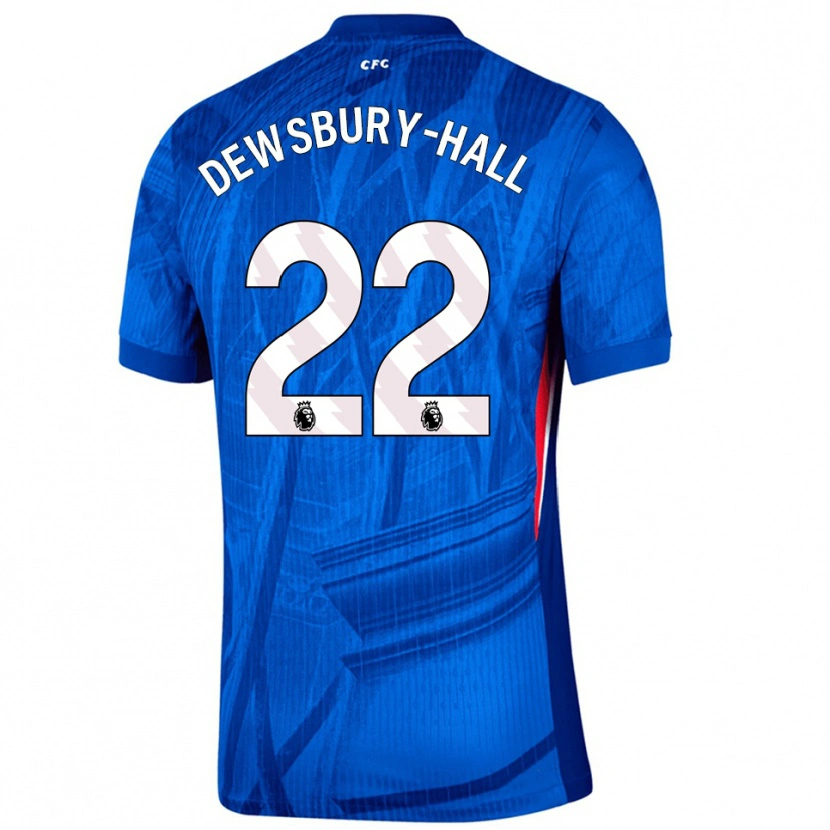 Danxen Pánské Kiernan Dewsbury-Hall #22 Modrá Bílá Domů Hráčské Dresy 2025/26 Dres