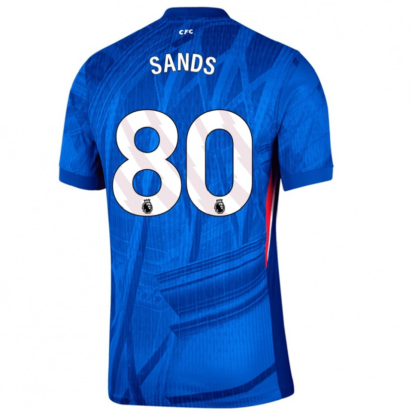 Danxen Pánské Hudson Sands #80 Modrá Bílá Domů Hráčské Dresy 2025/26 Dres