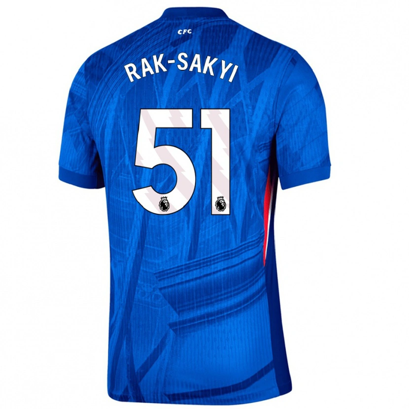 Danxen Pánské Sam Rak-Sakyi #51 Modrá Bílá Domů Hráčské Dresy 2025/26 Dres