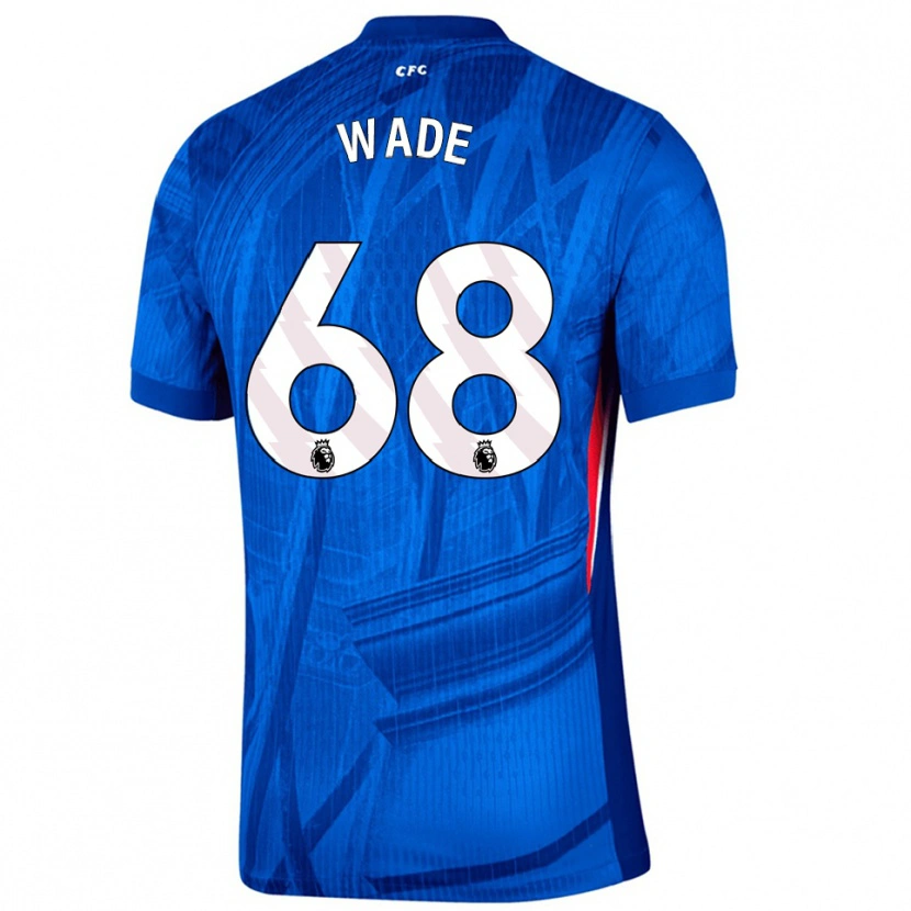 Danxen Pánské Shaun Wade #68 Modrá Bílá Domů Hráčské Dresy 2025/26 Dres