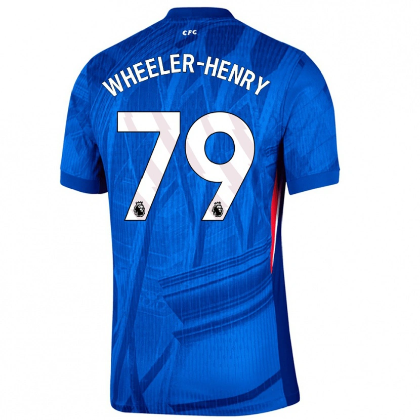 Danxen Pánské Joseph Wheeler-Henry #79 Modrá Bílá Domů Hráčské Dresy 2025/26 Dres