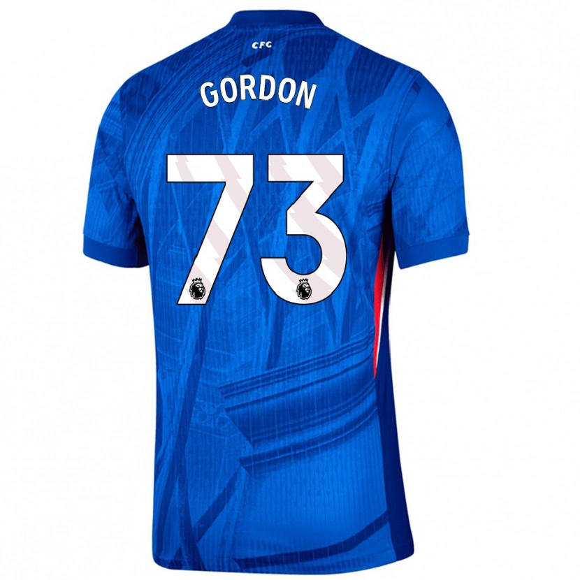 Danxen Pánské Sol Gordon #73 Modrá Bílá Domů Hráčské Dresy 2025/26 Dres