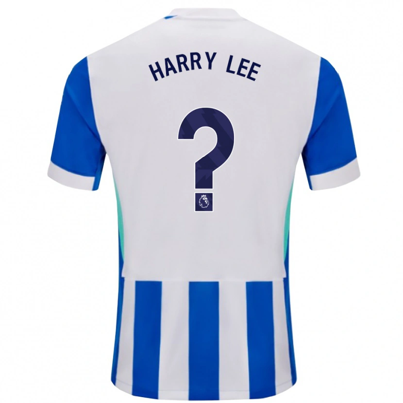 Danxen Pánské Harry Lee #0 Modrá Bílá Domů Hráčské Dresy 2025/26 Dres