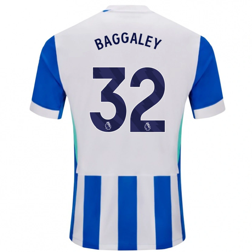 Danxen Pánské Sophie Baggaley #32 Modrá Bílá Domů Hráčské Dresy 2025/26 Dres