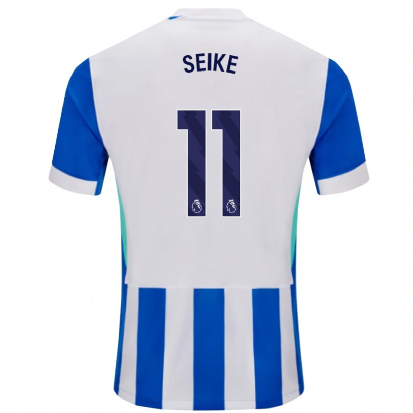 Danxen Pánské Kiko Seike #11 Modrá Bílá Domů Hráčské Dresy 2025/26 Dres