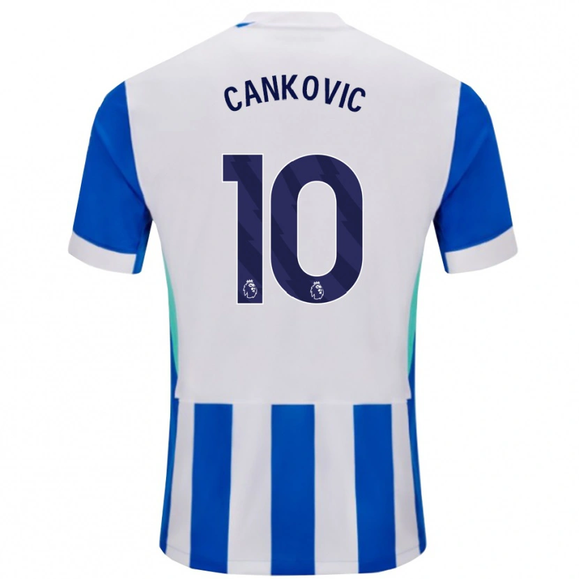 Danxen Pánské Jelena Čanković #10 Modrá Bílá Domů Hráčské Dresy 2025/26 Dres