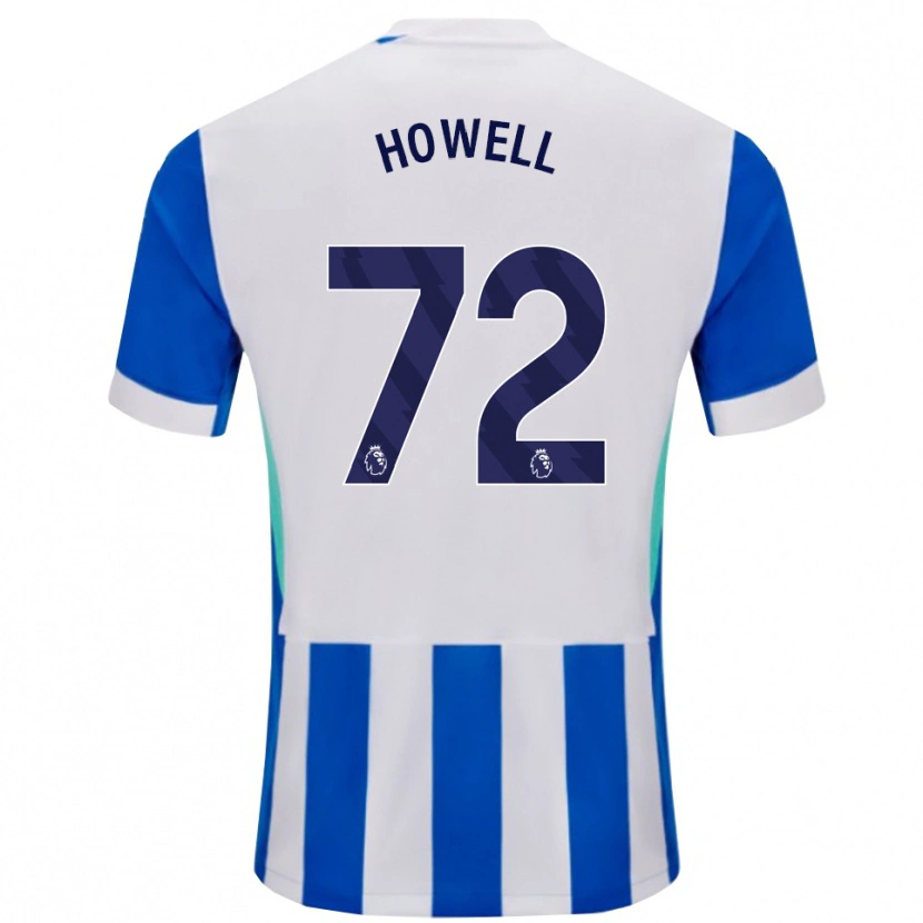 Danxen Pánské Harry Howell #72 Modrá Bílá Domů Hráčské Dresy 2025/26 Dres