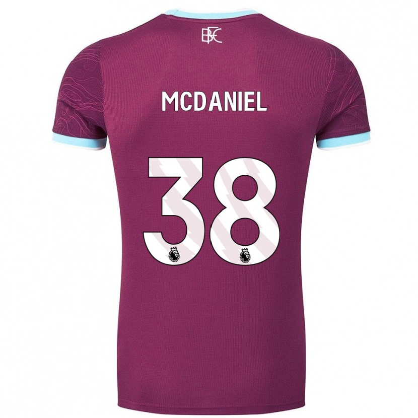 Danxen Pánské Louise Mcdaniel #38 Burgundská Nebesky Modrá Domů Hráčské Dresy 2025/26 Dres
