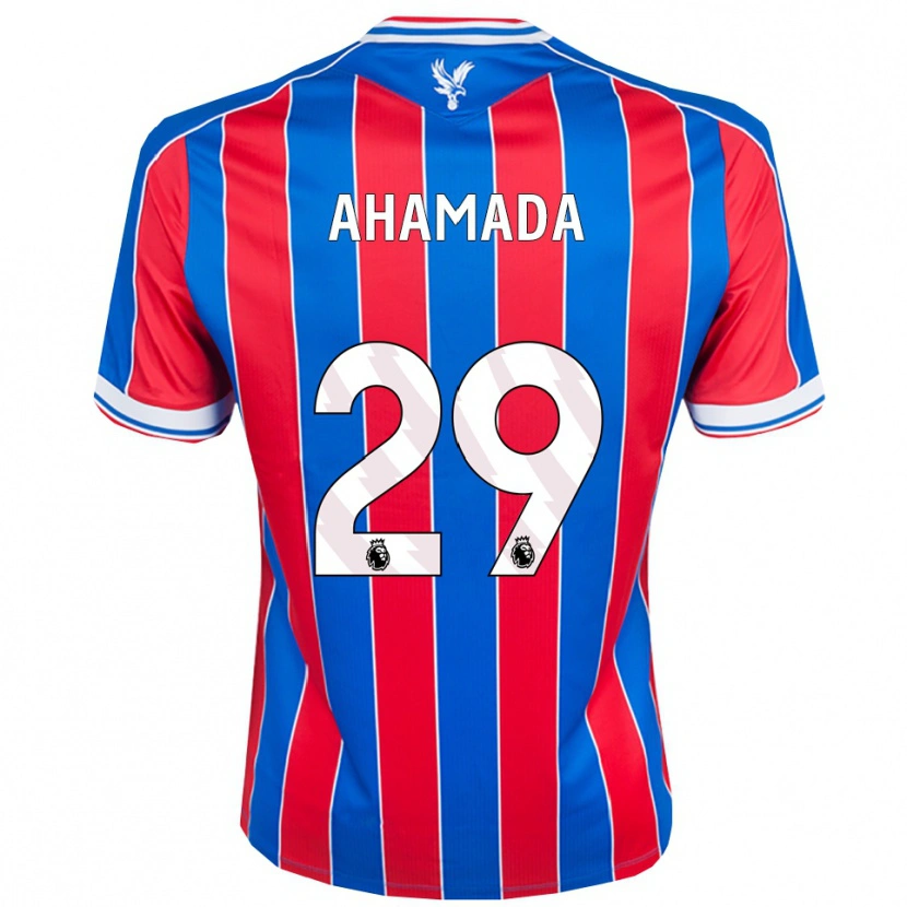 Danxen Pánské Naouirou Ahamada #29 Modrá Červená Bílá Domů Hráčské Dresy 2025/26 Dres