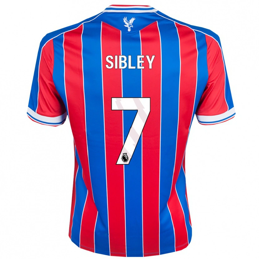 Danxen Pánské Isabella Sibley #7 Modrá Červená Bílá Domů Hráčské Dresy 2025/26 Dres