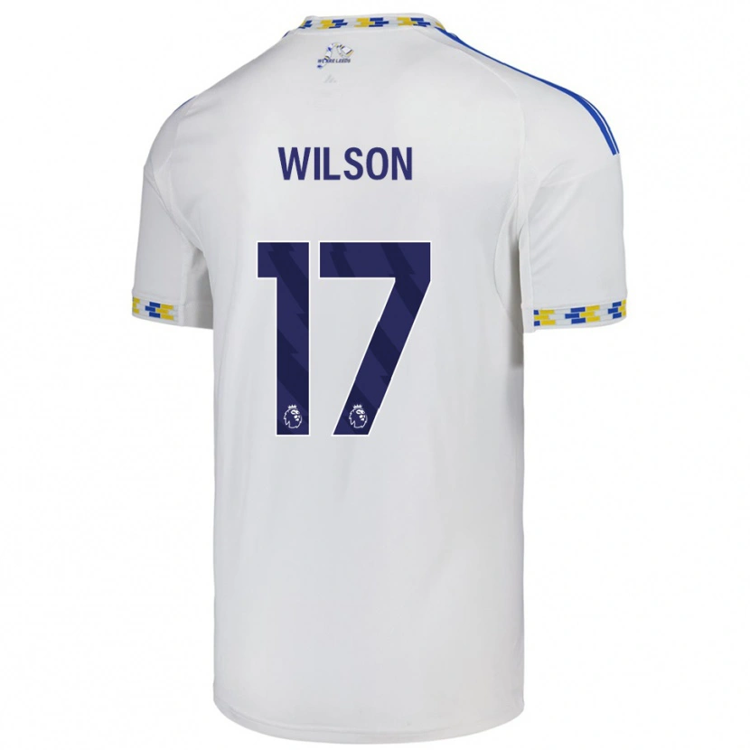 Danxen Pánské Marley Wilson #17 Bílá Modrá Domů Hráčské Dresy 2025/26 Dres