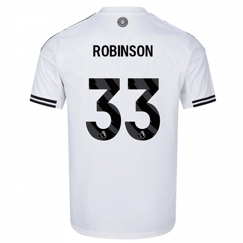 Danxen Pánské Antonee Robinson #33 Bílá Černá Domů Hráčské Dresy 2025/26 Dres