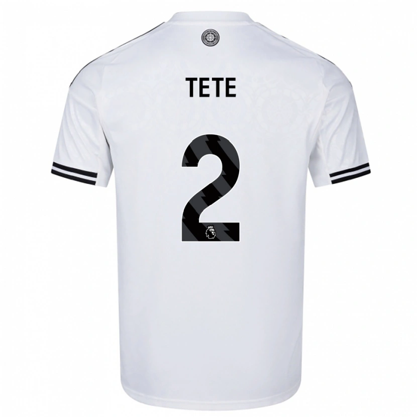 Danxen Pánské Kenny Tete #2 Bílá Černá Domů Hráčské Dresy 2025/26 Dres