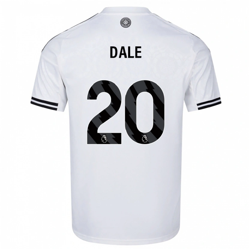 Danxen Pánské Olivia Dale #20 Bílá Černá Domů Hráčské Dresy 2025/26 Dres