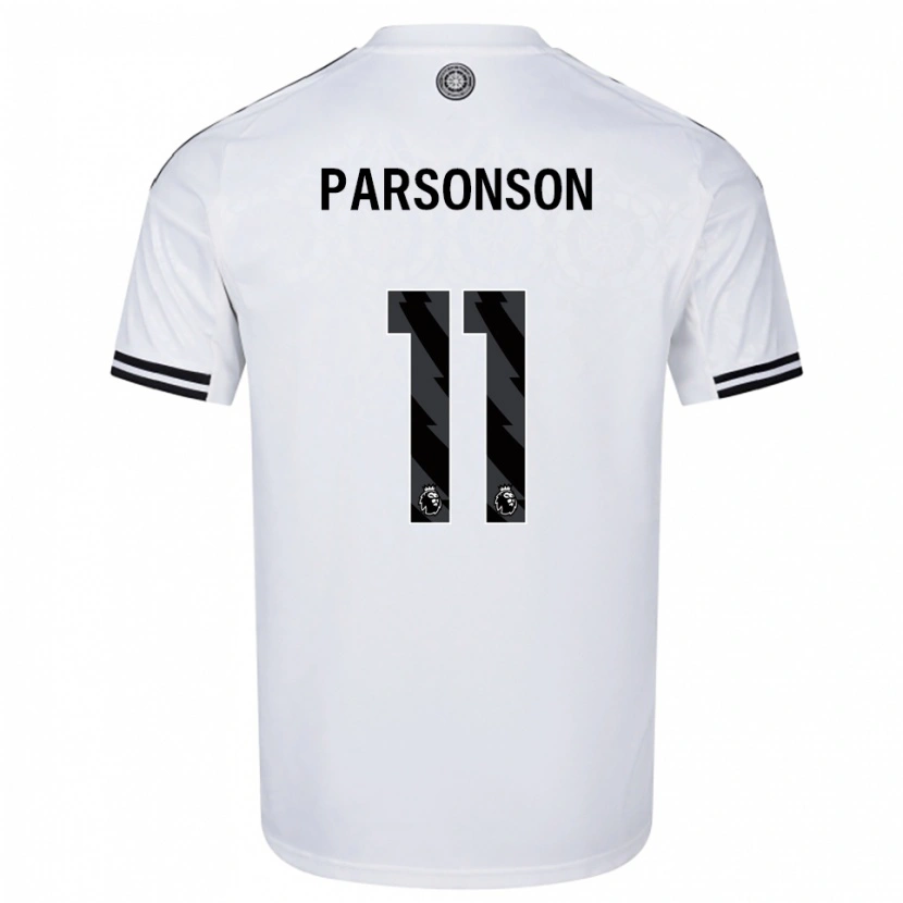 Danxen Pánské Madi Parsonson #11 Bílá Černá Domů Hráčské Dresy 2025/26 Dres